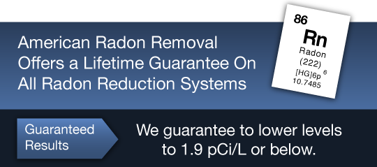 Lifetime Guarantee on Radon Reduction Systems