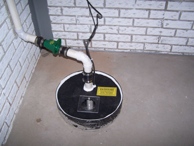 Radon Fan In Basement